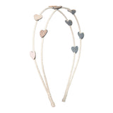 Mimi & Lula Teeny Heart Double Alice Band