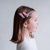 Mimi & Lula Gingham Cherry Hair Clips