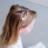 Mimi & Lula Rainbow and Star Double Alice Band
