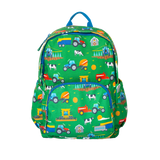 Boys Large Green Personalised Tractor & Farm Backpack