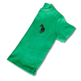 Organic Baby Standing Horse T Shirt - Black Embroidery