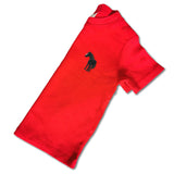 Organic Baby Standing Horse T Shirt - Black Embroidery