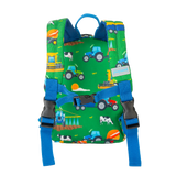 Boys Mini Personalised Tractor & Farm Backpack with Reins