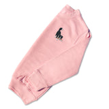 Crouching Border Collie Jumper - Black Embroidery