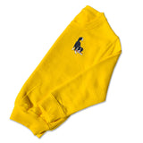 Crouching Border Collie Jumper - Black Embroidery