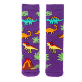 Squelch Dinosaur Mini Welly Sock 3-6 Years