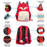 Chase The Fox Red Personalised Medium Backpack