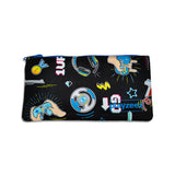 Kids Blue and Black Gaming Print Pencil Case