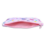 Girls Pink Slogan Print Pencil Case