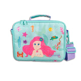 Girls Personalised Mermaid Print Lunch Box - Melody the Mermaid