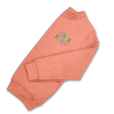 Girls 'Girlz Rule' Jumper - Pastel Embroidered