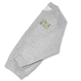 Girls 'Girlz Rule' Jumper - Pastel Embroidered