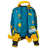 Toddler Mini Green Personalised Digger Print Backpack