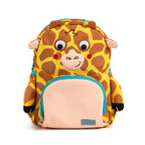 Brody The Giraffe Yellow Personalised Medium Backpack