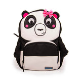 Pia the Panda Black Personalised Medium Backpack