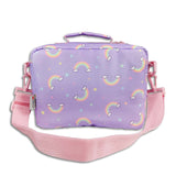 Girls Pink Personalised Unicorn Lunch Bag - Luna the Unicorn