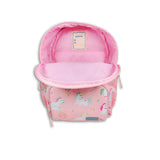Girls Medium Pink Personalised Unicorn Backpack