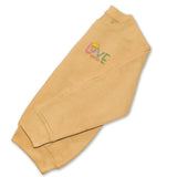 Girls 'LOVE' Jumper - Pastel Embroidery