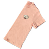 Organic Baby Kids Sheep T Shirt - Embroidery No 6