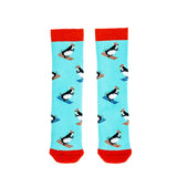 Squelch Penguin Mini Welly Sock 3-6 Years