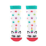 Squelch Star Unicorn Mini Welly Sock 3-6 Years