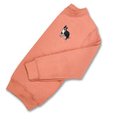Standing Border Collie Jumper - Black Embroidery
