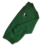 Standing Border Collie Jumper - Black Embroidery