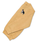 Standing Border Collie Jumper - Black Embroidery