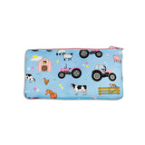Girls Blue and Pink Tractor Pencil