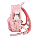 Girls Medium Pink Personalised Unicorn Backpack