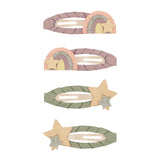 Mimi & Lula rainbow and star clic clacs