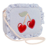 Mimi & Lula Striped cherry cross body bag