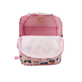 Girls Large Pink Personalised Farm & Tractor Backpack