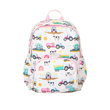 Girls Large Pink Personalised Tractor & Farm Backpack