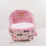 Girls Medium Personalised Pink Farm & Tractor Backpack