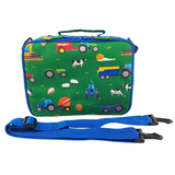 Boys Green Personalised Tractor &  Farm Lunch Box
