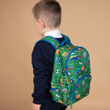Boys Medium Personalised Tractor & Farm Print Backpack