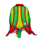 Denzel The Dinosaur Green Personalised Medium Backpack