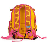 Bella The Giraffe Yellow Personalised Medium Backpack
