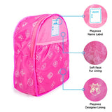 Bella The Giraffe Yellow Personalised Medium Backpack
