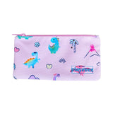 Girls Dinosaur Pencil Case - blush pink