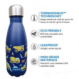 Kids Digger Print Water Bottle 350ml