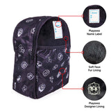 Misty the Gorilla Black Personalised Medium Backpack