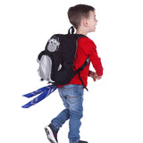 Misty the Gorilla Black Personalised Medium Backpack