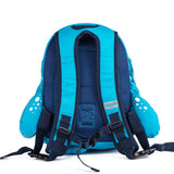 Winston The Whale Blue Personalised Medium Backpack