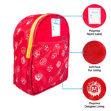Zeus The Lion Yellow Personalised Backpack