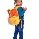 Zeus The Lion Yellow Personalised Backpack
