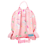 Toddler Mini Pink Personalised Unicorn Print Backpack