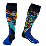 Squelch Peacock Adult Welly Sock