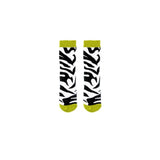 Squelch Zebra Mini Welly Sock 3-6 Years